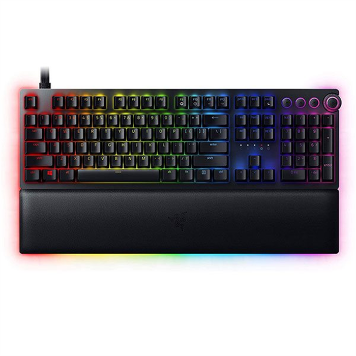کیبورد مخصوص بازی ریزر مدل (Purple) Razer Huntsman V2 Clicky Optical Switch